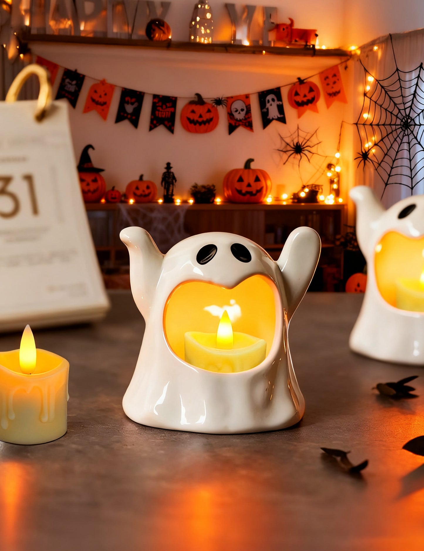 Rechargeable Flameless Tealight Candles Set of 6, LED Votive Flickering Tea Lights with Timer, Battery Operated for Soccer Party Essentials, Christmas Decor, Wedding Centerpieces & Daily Celebrations